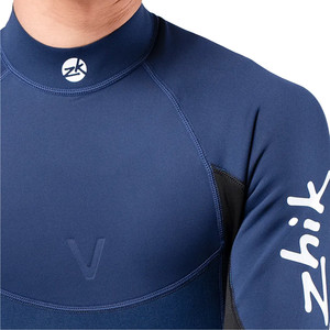 2023 Zhik Microfleece V 1mm Neoprene Long Sleeve Top DTP0520 - Navy